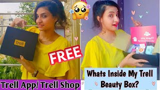 What's Inside Trell Beauty Box 1? Trell App | Trell Shop Review #trellbeautybox #trellshop