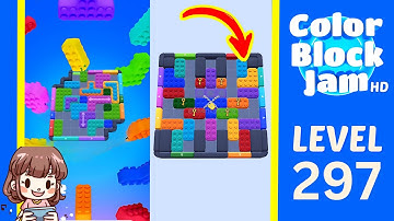 Color Block Jam Level 297 Solution Walkthrough
