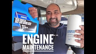 Engine Maintenance  Volvo Penta Diesel
