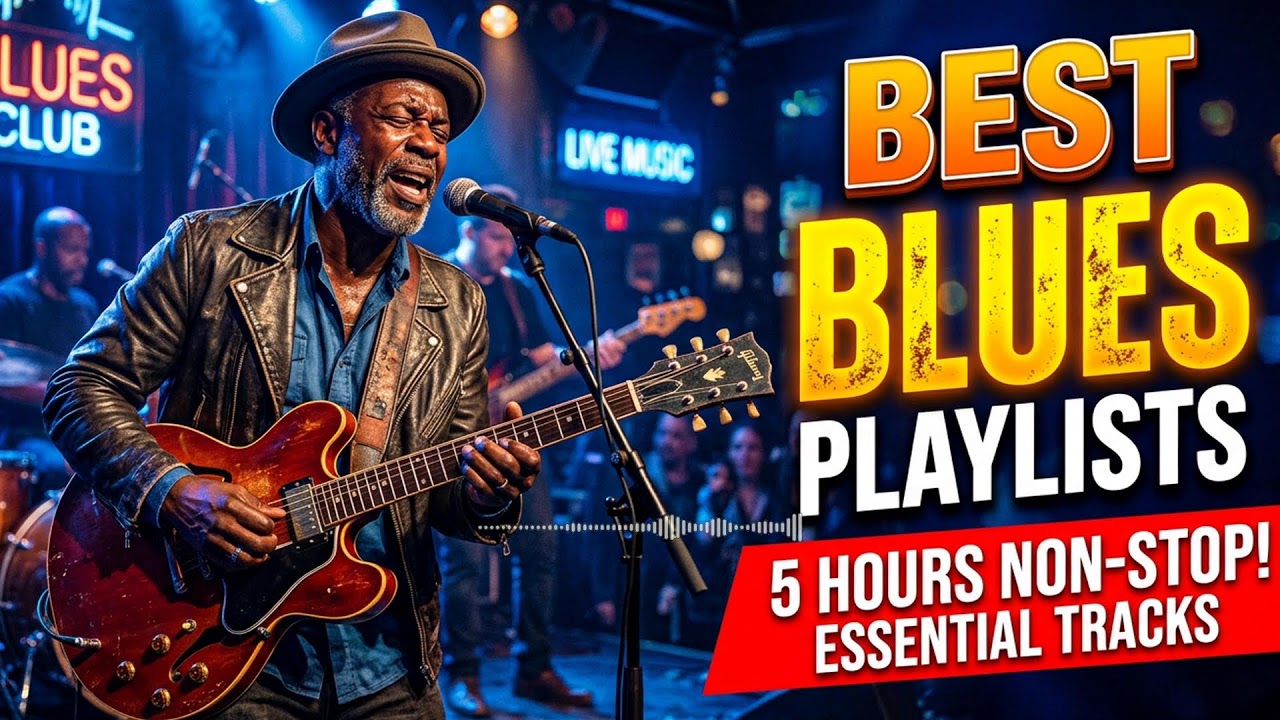 Texas Blues Energy Playlist – Inspired by Stevie Ray Vaughan & Billy Gibbons