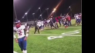 VIDEO: Brawl at end of high school football game in Virginia