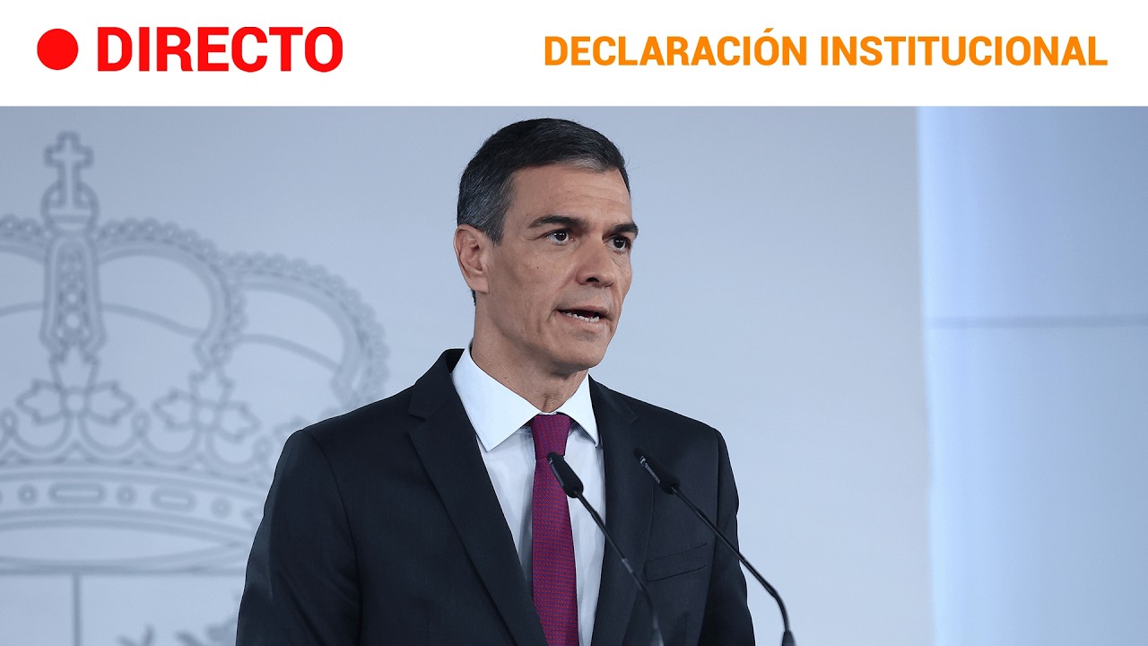 DIRECTO | PEDRO SÁNCHEZ resume la POSICIÓN de ESPAÑA sobre ORIENTE MEDIO con un 