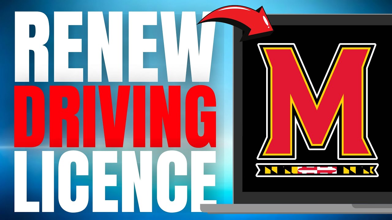 How to RENEW Maryland Driver's License ONLINE! (EASY GUIDE) [2025 ...
