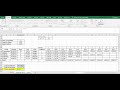 5   évaluation de projet sur Excel, échéancier des amortissements 3 + calcul de la valeur résiduelle