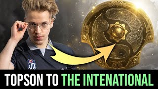 Топсон на The International 2022 — в поисках тимы