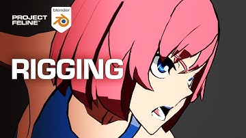 Rigging a 3D Anime Character | Project Feline Devstream