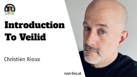 An Introduction to Veilid, by Christien Rioux - Rust Linz November 2023