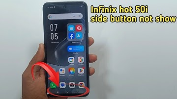 infinix hot 50i side button not show || infinix mobile navigation buttons not showing