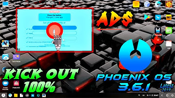 How to Remove phoenix os Ads | Remove ads phoenix os | Phoenix OS 3.6.1v | Latest Version | 2019
