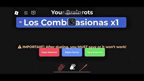 WORKING STEAL A BRAINROT SCRIPT! WORKS ON MOBILE PASTEBIN I DUPE ANY BRAINROTS 