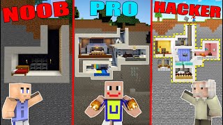 Minecraft: Cara Membuat Rumah Bawah Tanah Simple | How To Build a Simple Underground House #34