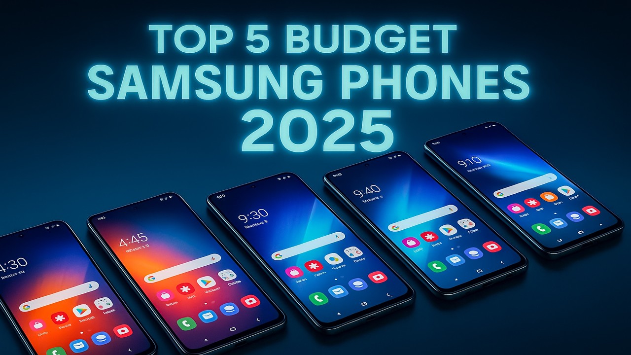 Top 5 Best Budget Samsung Phones 2025 | Affordable Galaxy Phones Worth ...
