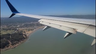 Delta Boeing 737-900 Landing San Francisco N866DN