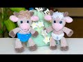 🐮 Amigurumi Bull in Diaper crochet 👶 / Part 2 / Video tutorial / Bull crochet pattern Etsy