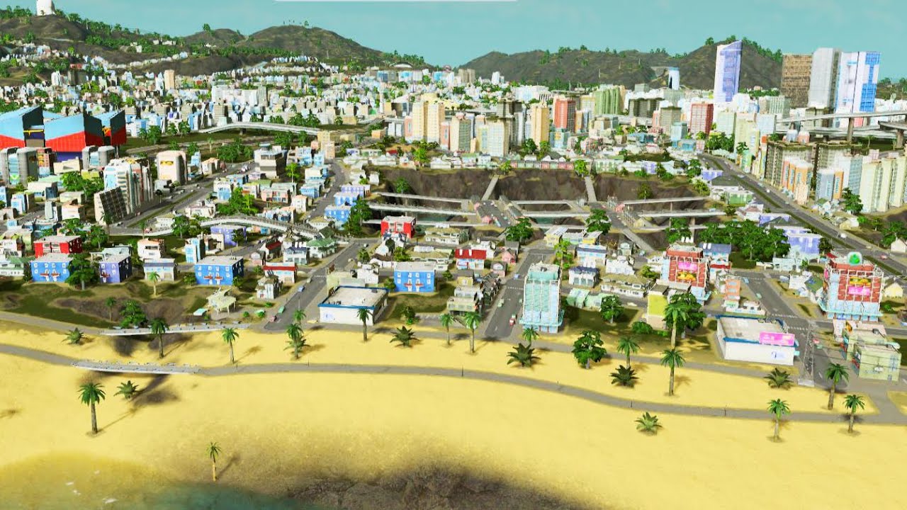 GTA V's Los Santos Meticulously Recreated in Cities: Skylines