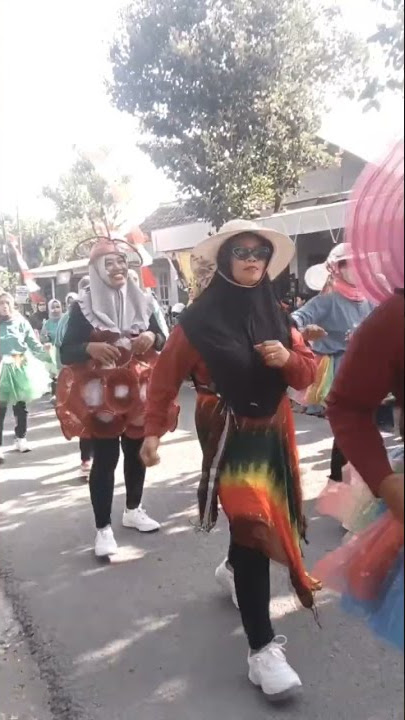 SEMANGAT KEMERDEKAAN 2022 || KARNAVAL GONDANG GAMPENG NGLUYU BERGOYANG EFEK GEDANG KLUTUK