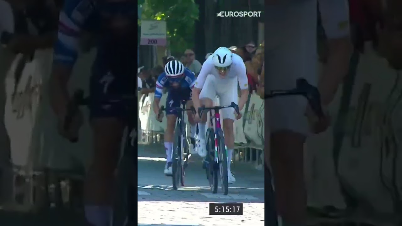 A huge upset! Former WorldTour rider Filippo Conca wins the Italian national road race! 🙌