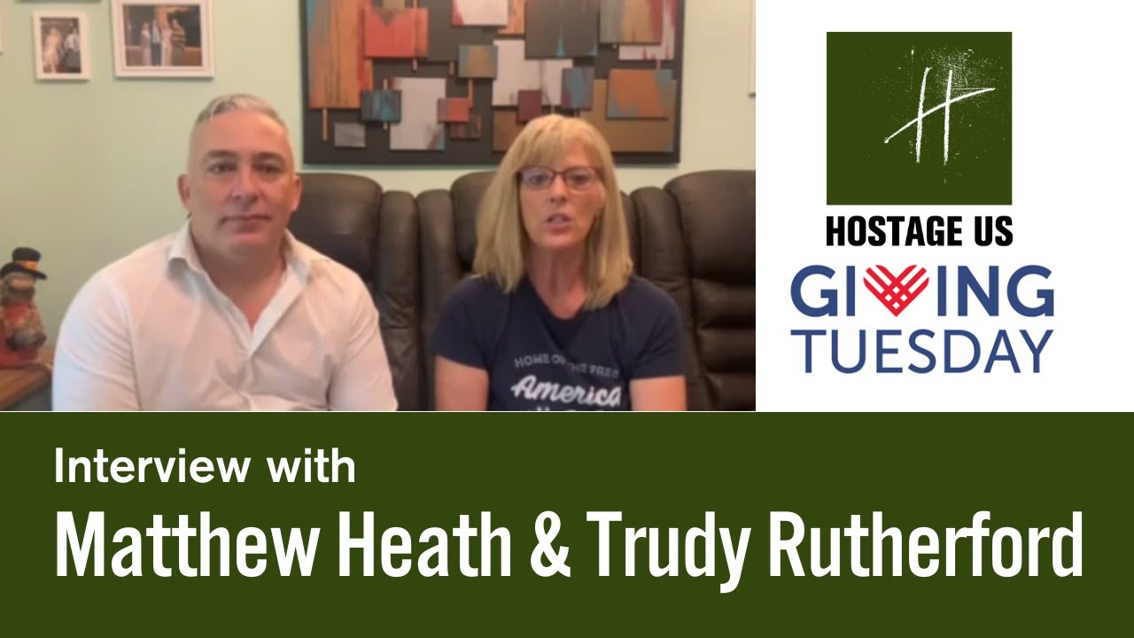 Giving Tuesday: Interview with Matthew Heath and Trudy Rutherford - YouTube