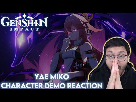 GENSHIN IMPACT | YAE MIKO CHARACTER DEMO REACTION!