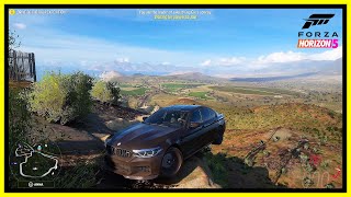 Floating BMW Car In Forza Horizon 5