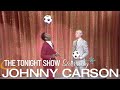 Pel shows johnny how its done  carson tonight show