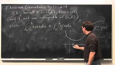 The Definite Integral - Integral Calculus