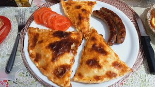 Сырные 🧀🥚🫓 Пирожки за 10-15 минут побыстрому. Сырный пирог с готовым тестом/Petite tarte au fromage.