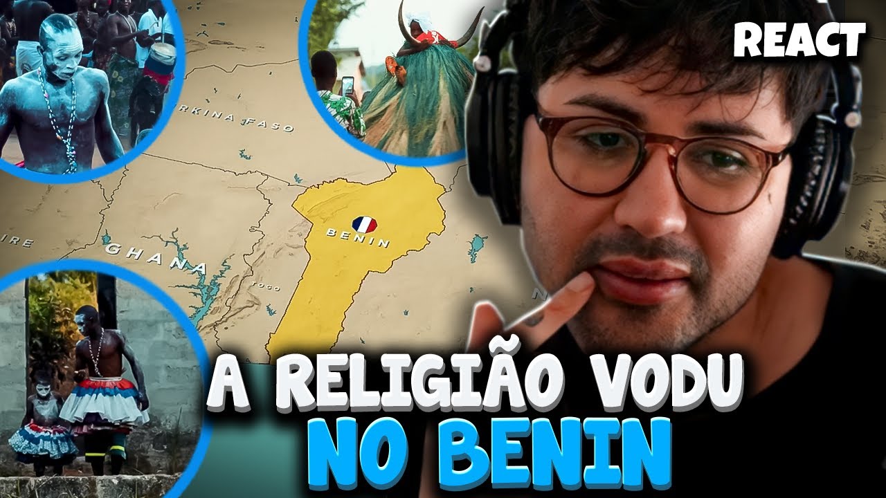 TODA a HISTÓRIA DO BENIN e sua RELIGIÃO VODU 📚📝 | REACT - Samira Close