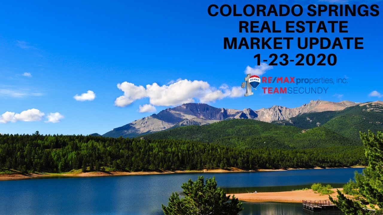 Colorado Springs Real Estate Market Update 1 23 2020 - YouTube