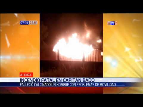 Hombre con problemas motrices fallece durante incendio de su casa