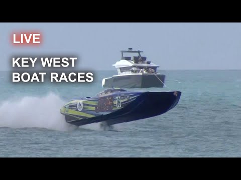 🔴 LIVE Key West Boat Races.  Day 3 