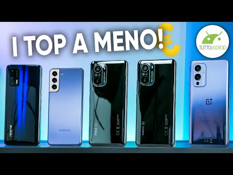 Confronto fra SMARTPHONE TOP + ECONOMICI: Realme GT, Poco F3, S21, Mi 11i, Op9