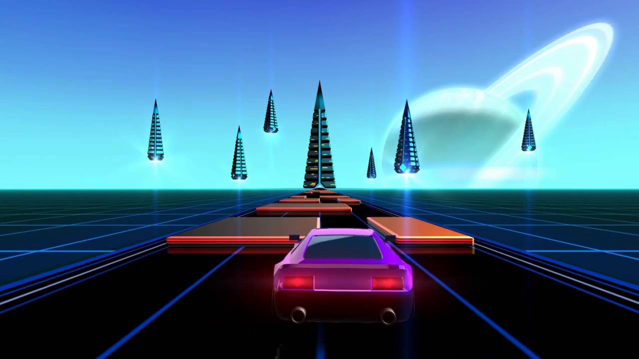 neon drive game