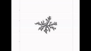 Diffusion limited aggregation (DLA)