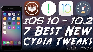 Best 7 New Tweaks For iOS 10 - 10.2 Jailbreak