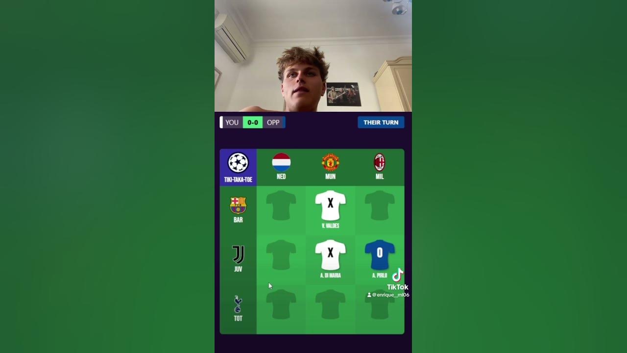Footy tik tak toe YouTube