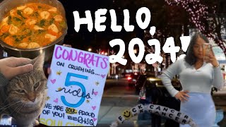 WEEK IN MY LIFE: in 2024, we&#39;re doing things that scare us (NYE, soul cycle, life chit chat) | VLOG