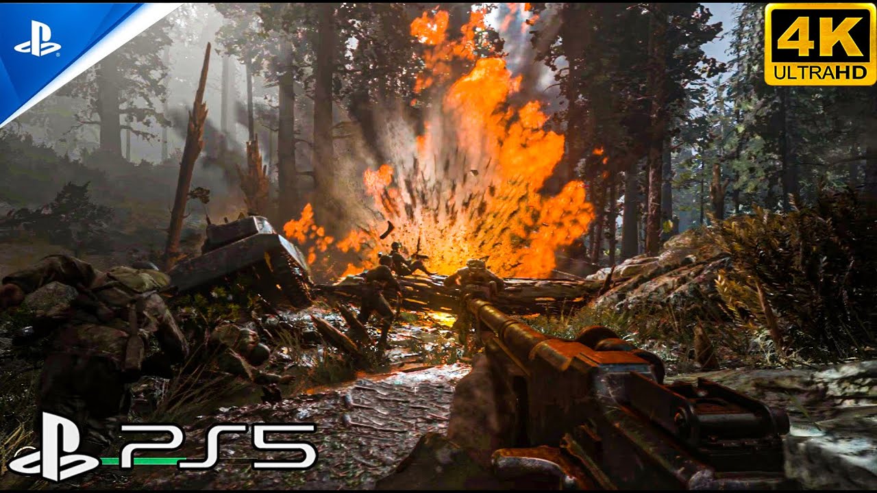 CLIMBING THE HILL TO DIE | Realistic Ultra Graphics Gameplay [PS5 4K] Call of Duty WW2 - Hill 493