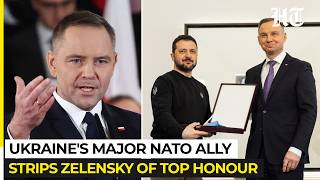 Zelensky Humiliated By NATO Ally? Ukrainian President Stripped Of Poland's Top State Honour Award Zelensky Humiliated By NATO Ally? Ukrainian President Stripped Of Poland's Top State Honour Award
