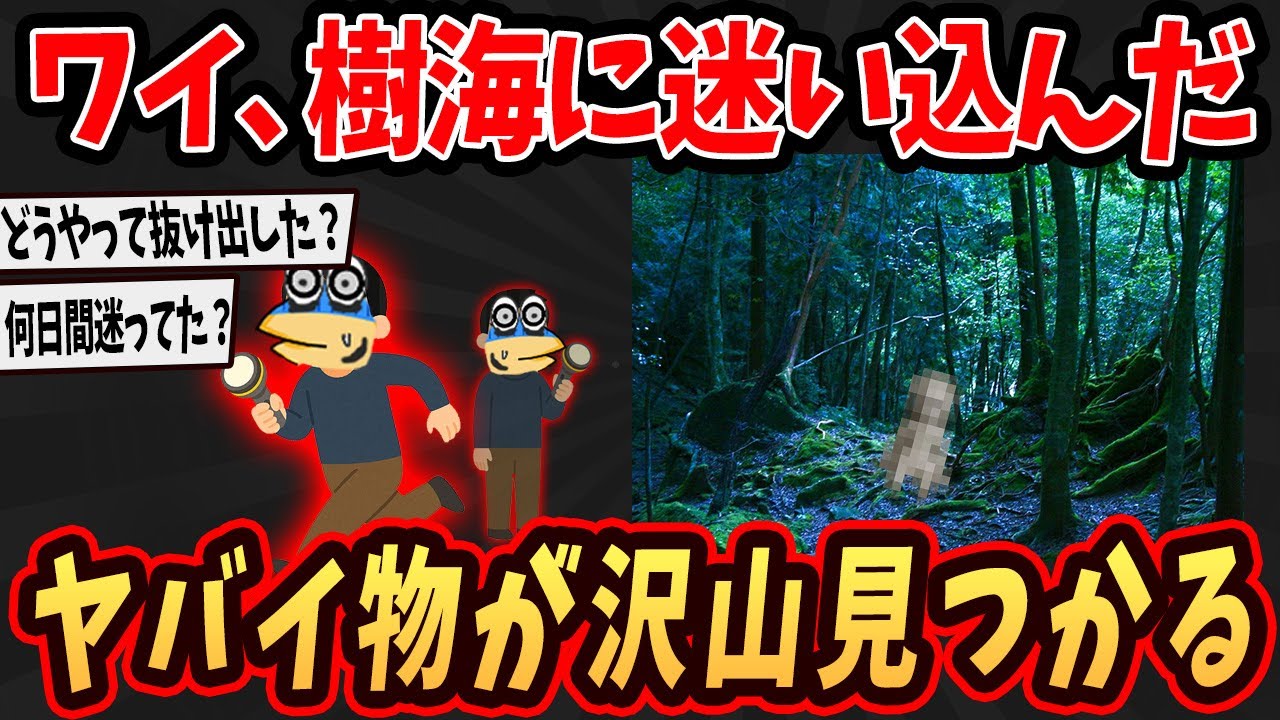 【2ch面白いスレ】ワイ、富士の樹海に迷い込んだ先で見たヤバイ物達語るで...【ゆっくり解説】#2ch #ゆっくり実況