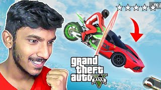 Transform BIKE TO CAR 🤯 GTA 5 Stunt Race Tamil - Race 66 - GTA 5 Funny Moments - Sharp Tamil Gaming