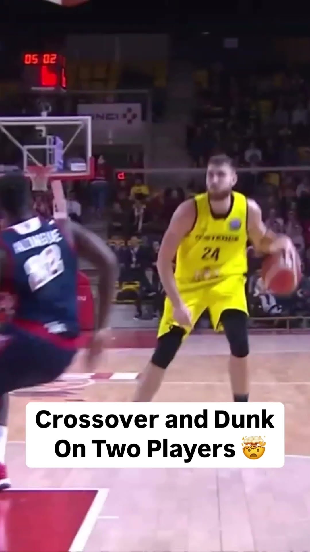 Come for the crossover, stay for the dunk ?