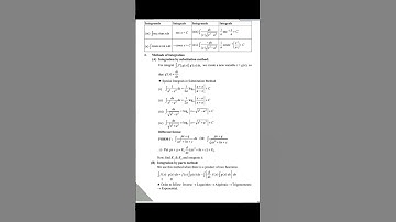 class 12 indefinite integral | #maths #formula #ncert