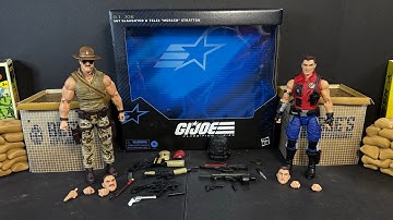 GIJoe Classified Sgt Slaughter and Mercer 