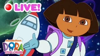 🔴 LIVE: Dora STEM Rescues &amp; Adventures! 👩‍🔬 Dora the Explorer 24/7 Marathon | Dora &amp; Friends