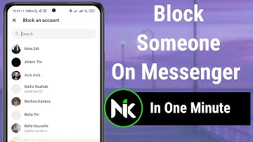 2 Ways To Block Someone On Messenger 2024