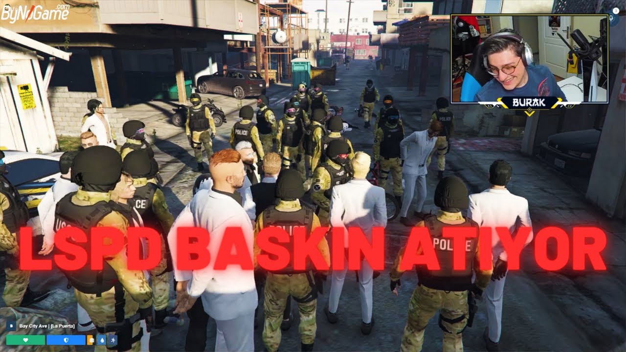 SALVATORE VE LSPD ANLAŞIP BLACK GANG'E BASKIN ATIYOR - BORP 2.Sezon