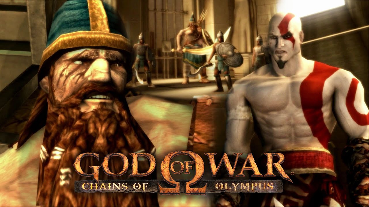 God of War Chains of Olympus I Kratos Vs Persian Warrior I Brutal Combat Gameplay