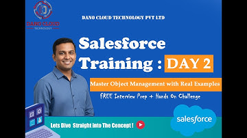 Salesforce Admin Training – Day 2 | Object Management Explained with Candidate Demo |
