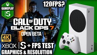 Call of Duty Black Ops 7: Beta - Xbox Series S Gameplay + FPS Test